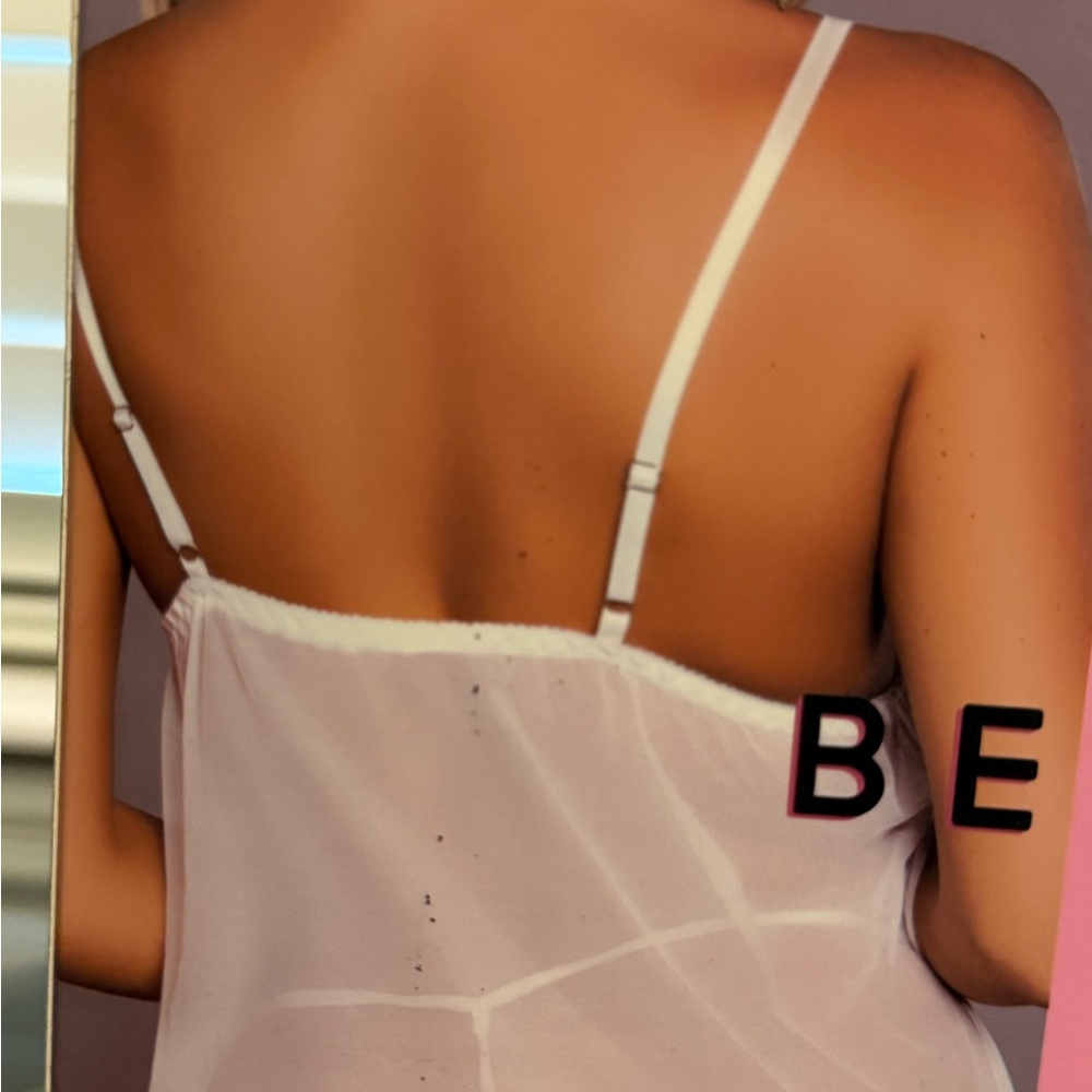 Be Wicked Farah Babydoll in Elegant White - Picture 4 of 9